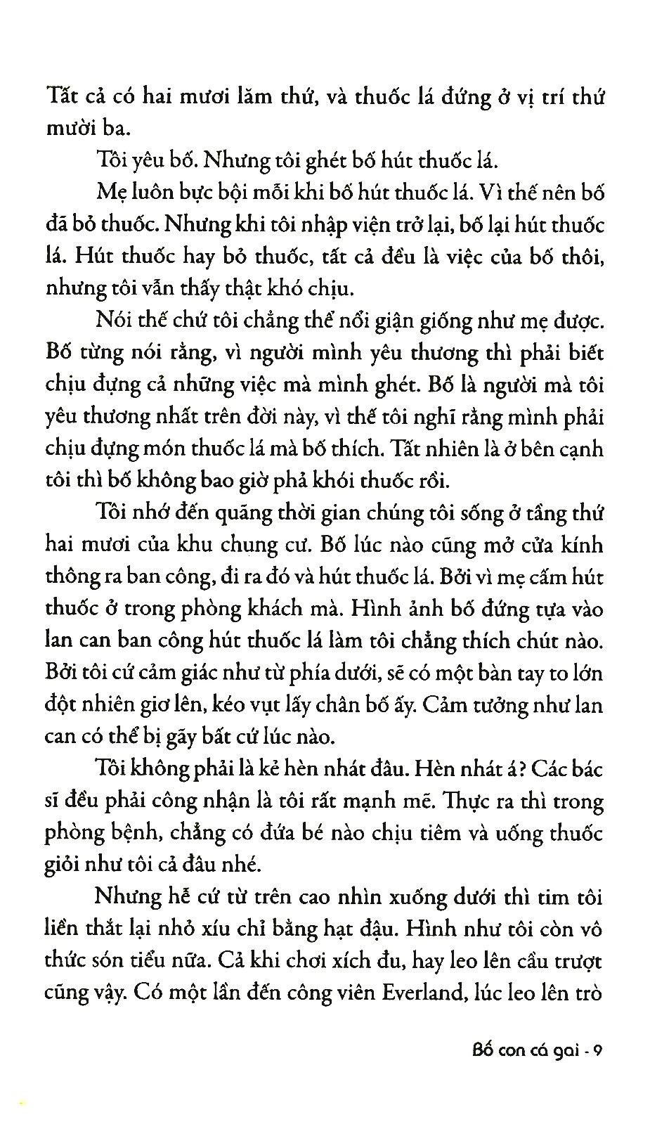 Vài trang đầu của cuốn truyện